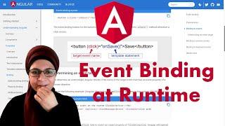 Angular Event Binding: How to Add an Event Listener to a DOM Element at Runtime?