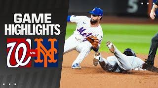 Nationals vs. Mets Game Highlights (9/16/24) | MLB Highlights