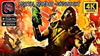 Mortal Kombat : Onslaught || Android - iOS 4K 60fps Gameplay