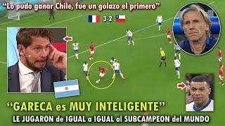 IMPRESIONADOS! PERIODISTAS ARGENTINOS REACCIONARON ASI a CHILE VS FRANCIA 3-2 HOY