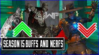 Apex Legends Season 15 Buffs and Nerfs!