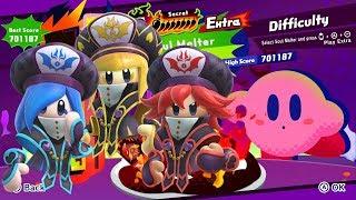 Kirby Star Allies Boss Rush: Solo Soul Melter EX w/ The Three Mage-Sisters