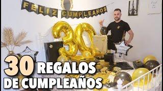 ¡SORPRENDO A MI NOVIO! 30 REGALOS de CUMPLEAÑOS | Bstyle