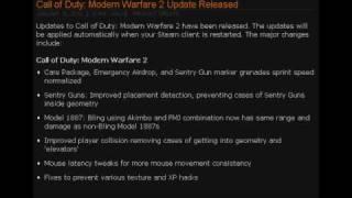 MW2 Patch update (1-18-10)