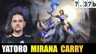 YATORO [MIRANA] SAFE LANE 7.37B - DOTA 2 HIGHEST MMR MATCH #dota2  #dota2highlights  #yatorodota2