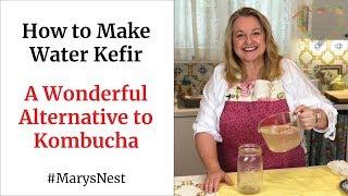 How to Make Water Kefir - A Probiotics Rich Fermented Drink for Good Gut Health