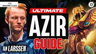 CHALLENGER Azir guide from Rogue's Mid Laner Larssen | Item build, Runes, and gameplay