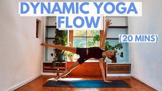 DYNAMIC YOGA: 20 Min Full Body Power Yoga flow