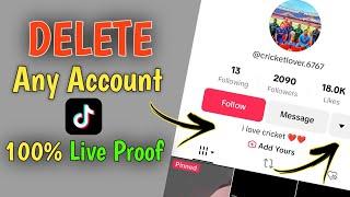 How to report Tiktok Account 2024 - How to report someone tiktok account & video