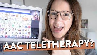 AAC Teletherapy: Modeling During Zoom Calls