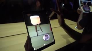 Hands-on Apple's new 10.5-inch iPad Pro and ARKit running on iOS 11
