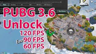 NEW APK UNLOCK 120/90/60 FPS PUBG Mobile