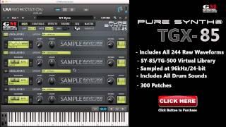 TGX-85 - Yamaha SY85/TG500 VST Plugin Virtual Sound Library