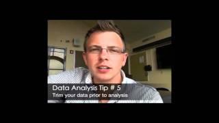 Top Ten Tips for Data Analysis