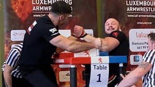 Prudnik vs Kalinichenko Armwrestling