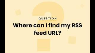 Where to Find Your WordPress RSS Feed URL | Beginner Tutorial