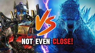 Why Godzilla VS Optimus Prime Isn’t Close!