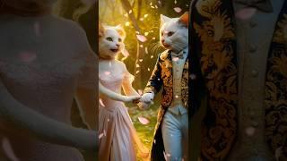 Princess cat love story  |cat story|aicat|#cat #aicat #story #sad #meow #youtubeshorts #yt #shorts