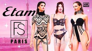 Lingerie ETAM PARIS S 2025 4K FULL FASHION SHOW Lorena Rae, Constance Jablonski, Faretta Radic