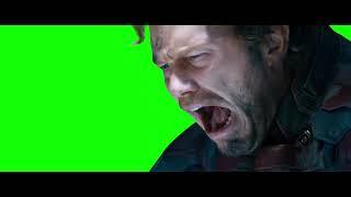 Star-Lord screaming "NOOO!" and crying meme - The Guardians of the Galaxy Vol. 3 - Green Screen