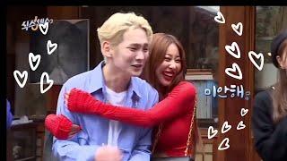 SHINEE KEY AND JESSI MOMENTS | SIXTH SENSE S2 EP13