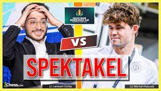 Zeitnotspektakel zwischen Carlsen und Firouzja!