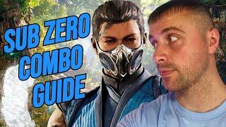 SUB ZERO BEGINNER COMBO GUIDE: MORTAL KOMBAT 1!