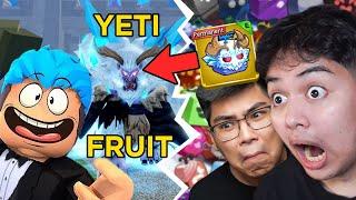 PLAYOFEL YETI FRUIT MAX LEVEL! | Blox Fruits ft. PlayOfEl & LazySly & Kriphie