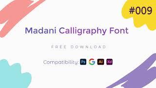 Madani Calligraphy Font Free Download