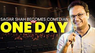 Sagar Shah Becomes A Comedian For A Day !!