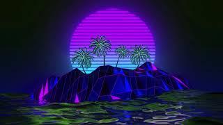 Vaporwave Island 4K Long Screensaver || Wallpaper || Background Video