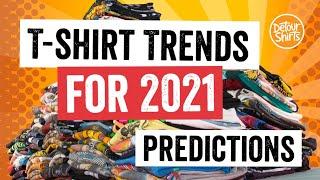 Top 10 T-Shirt Design Trends for 2021 |  My fashion predictions for Print on Demand t shirts.
