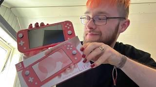 ASMR Unboxing a Nintendo Switch!  