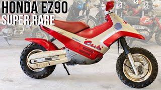 Rare 1994 Honda EZ90 Cub – The Ultimate Vintage Scooter!