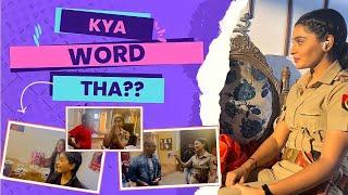 Kya word tha ?  Wordplay,Fun,laughter,craziness on the sets of Maddamsir 🫶