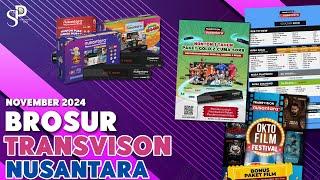 Promo Paket Gold Z All Channel Di Transvision Nusantara HD | Update Brosur Transvision November 2024