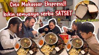 MENDADAK BIKIN COTO MAKASSAR PAKAI KETUPAT‼️MASAK EKSPRESS VERSION SATSET TAPI NIKMAT LUAR BIASA‼️