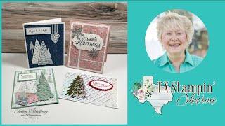  Whimsy & Wonder Christmas Cards: 4 Card Designs To Make With 1 Bundle