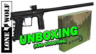 Planet Eclipse ETHA3 Unboxing Review and Test Shooting | Lone Wolf Paintball