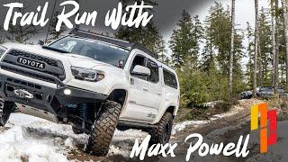 We met Maxx Powell!!!| Exploring Tahuya State Forest (Washington) | Toyota Tacoma