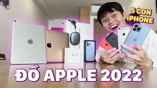 SHOW TOÀN BỘ ĐỒ APPLE MÌNH ĐÃ MUA & ĐANG SỬ DỤNG NĂM QUA: TẬN 5 CHIẾC iPHONE:))