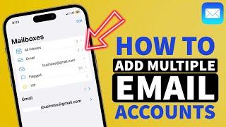 How to add Multiple Email Accounts to iPhone Mail App I Add another Email account in Mail app iPhone