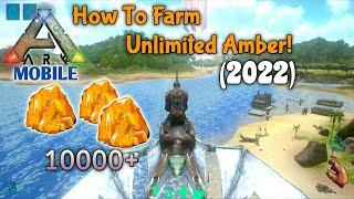 Ark Mobile How To Easily Farm Unlimited Ancient Amber (2022) | Ark Mobile Ancient Amber Glitch 2022