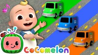 Mini Car Color Song | Rainbow Learning For Children | CoComelon Nursery Rhymes & Kids Songs