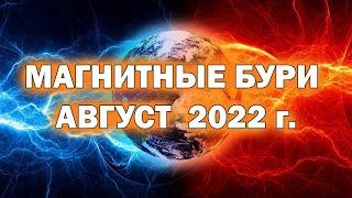 Магнитные бури в августе 2022 года. Прогноз календарь магнитных бурь на август. Опасные дни