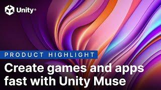 Create games and apps faster with Unity Muse | Unity AI