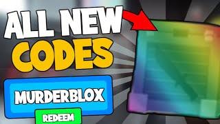 ALL *26* MURDER BLOX CODES! (March 2021) | ROBLOX Codes *SECRET/WORKING*