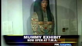 Egyptian exhibit at Toledo Museum of Art