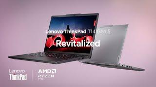 Lenovo ThinkPad T14 Gen 5 (AMD) - Empowering excellence at performance and repairability