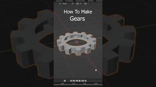 Make Gears In Blender | Easiest Way